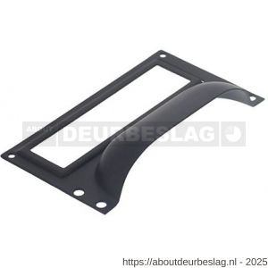 Intersteel Living 8810 etiketgreep 73x43 mm zwart - R26003999 - afbeelding 1
