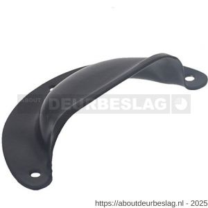 Intersteel Living 8810 schelpgreep komgreep geperst 73x33 mm zwart - R26007803 - afbeelding 1