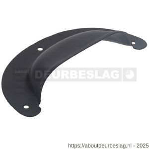 Intersteel Living 8810 schelpgreep komgreep geperst 96x43 mm zwart - R26007804 - afbeelding 1