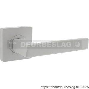 Intersteel Living 1713 deurkruk Hera op rozet verdekt 55x55x10 mm met nokken wit - R26009237 - afbeelding 1