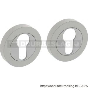 Intersteel Living 3476 cilinderrozetten verdekt diameter 52x10 mm met nokken wit - R26011012 - afbeelding 1