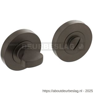 Intersteel Living 3476 WC-sluiting verdekt diameter 52x10 mm met nokken en stift 8x8 mm antraciet grijs - R26010013 - afbeelding 1