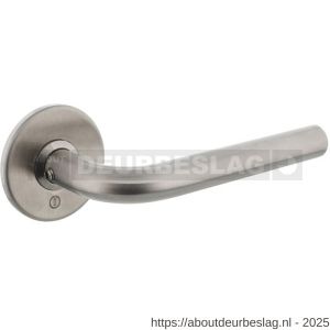 Intersteel Living 0566 deurkruk Recht diameter 16 mm op rozet verdekt diameter 53x5 mm RVS - R26000457 - afbeelding 1