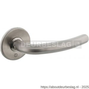 Intersteel Living 0568 deurkruk Sabel diameter 16 mm op rozet verdekt diameter 53x5 mm RVS - R26000460 - afbeelding 1