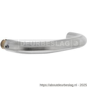 Intersteel 0602 deurkruk gatdeel Verkropt RVS - R26001453 - afbeelding 1