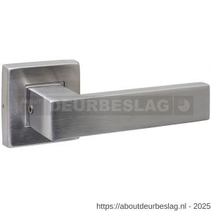 Intersteel 0612 deurkruk gatdeel Amsterdam op rozet verdekt 53x53X10 mm RVS - R26011258 - afbeelding 1