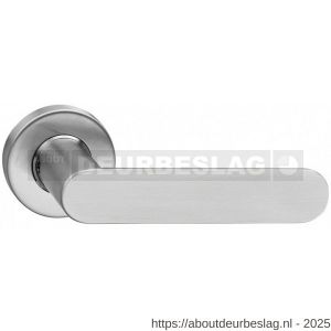 Intersteel 0643 deurkruk gatdeel Strak elegant op rozet verdekt diameter 53x10 mm RVS - R26000777 - afbeelding 1