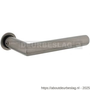 Intersteel Living 0920 deurkruk Jura met rozet zelfklevend diameter 30x3 mm RVS - R26010453 - afbeelding 1