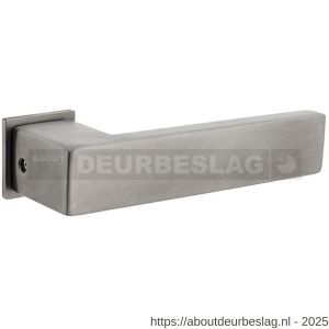 Intersteel Living 0922 deurkruk Amsterdam met rozet zelfklevend 30x30x3 mm RVS - R26010454 - afbeelding 1