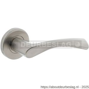 Intersteel Essentials 1279 deurkruk Vlinder op rozet verdekt diameter 53x8 mm met nokken EN 1906/4 RVS - R26000620 - afbeelding 1