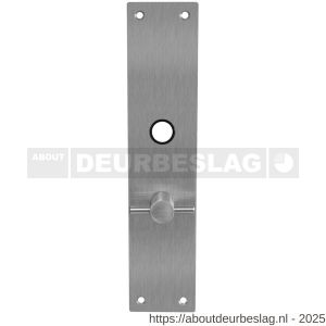 Intersteel 2688 schild renovatie rechthoekig 250x55x2 mm WC57/5 mm RVS - R26005857 - afbeelding 1
