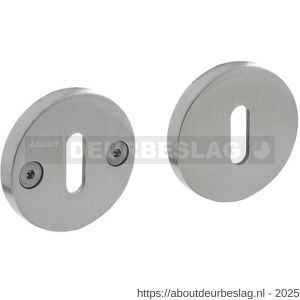 Intersteel 3175 sleutelrozetten éénzijdig verdekt diameter 55x8 mm met nokken diameter 8 mm RVS - R26011380 - afbeelding 1