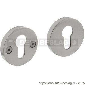 Intersteel 3175 cilinderrozetten éénzijdig verdekt diameter 55x8 mm met nokken diameter 8 mm RVS - R26011356 - afbeelding 1