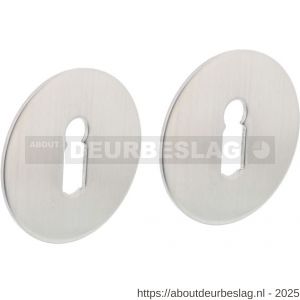 Intersteel Essentials 3403 sleutelrozetten zelfklevend diameter 55x2 mm RVS - R26011077 - afbeelding 1