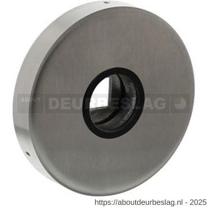 Intersteel 3405 rozetten massief verdekt diameter 53x10 mm met nokken en 2-weg veerconstructie RVS - R26008553 - afbeelding 1