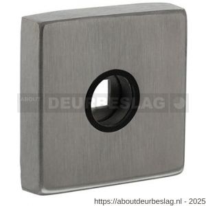 Intersteel 3406 rozetten massief verdekt 53x53x10 mm met nokken en 2-weg veerconstructie RVS - R26008554 - afbeelding 1