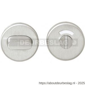 Intersteel 3410 WC-sluiting verdekt diameter 53x10 mm met stift 5x5 mm RVS - R26002741 - afbeelding 1