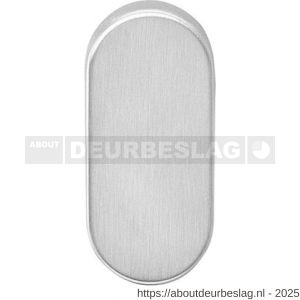 Intersteel Living 3417 afdekrozet verdekt ovaal 65x30x10 mm RVS - R26002289 - afbeelding 1