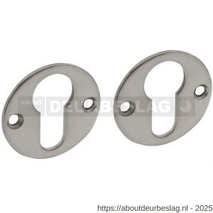 Intersteel Essentials 3421 cilinderrozetten diameter 42x2 mm RVS - R26011092 - afbeelding 1