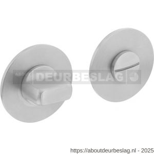 Intersteel Essentials 3423 WC-sluiting verdekt met magneet diameter 55x3 mm met nokken en stift 8x8 mm RVS - R26008561 - afbeelding 1