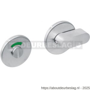 Intersteel Essentials 3430 WC-sluiting verdekt diameter 53x5 mm met comfortknop en stift 8x8 mm RVS - R26005912 - afbeelding 1