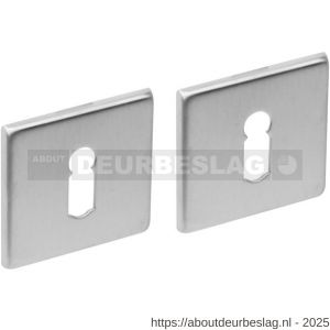 Intersteel Essentials 3432 sleutelrozetten verdekt 50x50x5 mm RVS - R26011096 - afbeelding 1