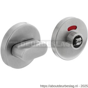 Intersteel Living 3512 WC-sluiting verdekt diameter 53x8 mm stiftbediening met nokken en stift 8x8 mm RVS - R26009260 - afbeelding 1