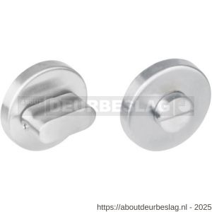 Intersteel 3513 WC-sluiting verdekt diameter 53x8 mm zonder venster met nokken en stift 6x6 mm RVS - R26002771 - afbeelding 1