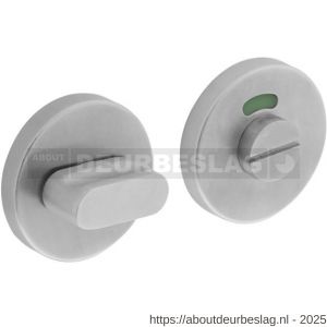 Intersteel 3523 WC-sluiting verdekt diameter 55x8 mm zonder venster met nokken en stift 6x6 mm RVS - R26005936 - afbeelding 1