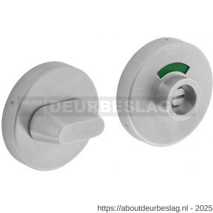 Intersteel 3595 WC-sluiting verdekt diameter 53x10 mm stiftbediening met stift 8x8 mm RVS - R26002757 - afbeelding 1