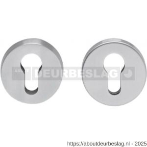 Intersteel Essentials 3752 SKG3 veiligheidsrozetten rond verdekt diameter 52x12 mm profielcilindergat RVS - R26003583 - afbeelding 1