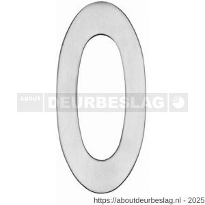 Intersteel Essentials 4020 huisnummer 0 150 mm RVS - R26002183 - afbeelding 1