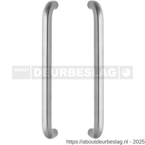 Intersteel Essentials 4323 deurgreep U-vorm 830x80x30 mm hart op hart 800 mm RVS - R26006090 - afbeelding 1