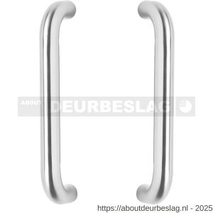 Intersteel Essentials 4333 deurgrepen per paar U-vorm 325x70x25 mm hart op hart 300 mm RVS - R26006131 - afbeelding 1