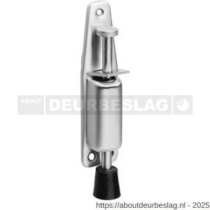 Intersteel Essentials 4440 deurvastzetter met voetrem groot 180 (225) x 36 mm RVS - R26007237 - afbeelding 1