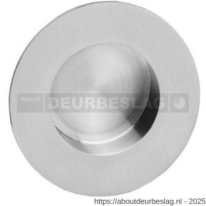 Intersteel Essentials 4476 schuifdeurkom rond diameter 34x55 mm verdekt RVS - R26007659 - afbeelding 1