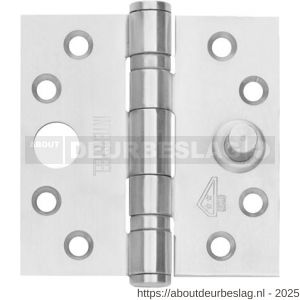 Intersteel Essentials 4625 SKG3 Kogellagerscharnieren 3.5 inch inch recht 89x89x3 mm RVS - R26007207 - afbeelding 1