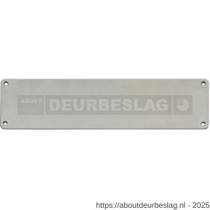 Intersteel Living 4751 duwplaat 80x475x1,5 mm RVS - R26000994 - afbeelding 1