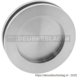 Intersteel Essentials 4760 schuifdeurkom voor glasdeur diameter 55/79 mm RVS - R26003356 - afbeelding 1