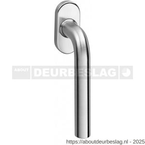 Intersteel 6156 raamkruk Recht diameter 19 mm met zichtring RVS - R26003697 - afbeelding 1