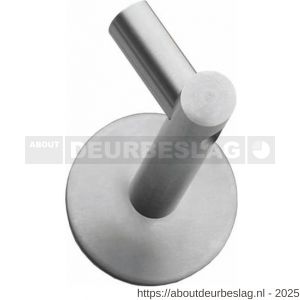 Intersteel 7300 leuninghouder hol zonder zadel RVS - R26003978 - afbeelding 1