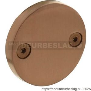 Intersteel 3175 afdekrozet diameter 55x8 mm PVD koper mat - R26011336 - afbeelding 1