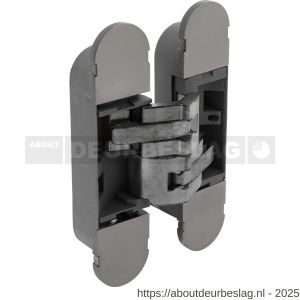 Intersteel Exclusives 4626 scharnier fiberglas 130x30 3D verstelbaar binnenwerk verzinkt-vernikkelde afdekkappen - R26008877 - afbeelding 1