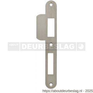 Intersteel Essentials 9508 sluitplaat 192x25x1,5 mm voor PC72 SKG sluitkom 950803 DIN rechts RVS - R26008895 - afbeelding 1