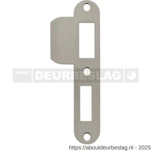 Intersteel Essentials 9508 sluitplaat 127x23x1,5 mm voor PC55 SKG sluitkom 950801 DIN rechts RVS - R26008897 - afbeelding 1
