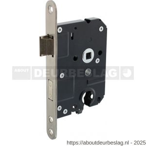 Intersteel Essentials 9550 SKG1 Veiligheidscilinderslot 55 mm RVS voorplaat afgerond 20x174 mm - R26008922 - afbeelding 1
