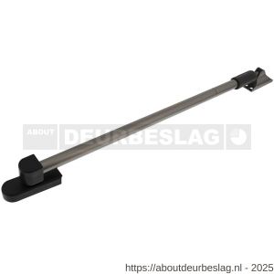 Intersteel 5671 telescopische uitzetter voor buitendraaiend raam en deur extra zwaar 520 mm grijs - R26003841 - afbeelding 1