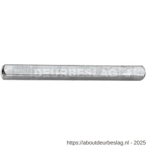 Intersteel 9753 stift beide zijden hol FH 9x125 mm - R26000885 - afbeelding 1
