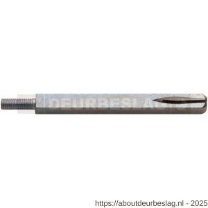 Intersteel 9753 wisselstift schroefdraad M6-zaagsnede 8x90 mm - R26000893 - afbeelding 1