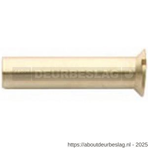 Intersteel 9850 patenthuls M4x23 mm messing - R26000861 - afbeelding 1